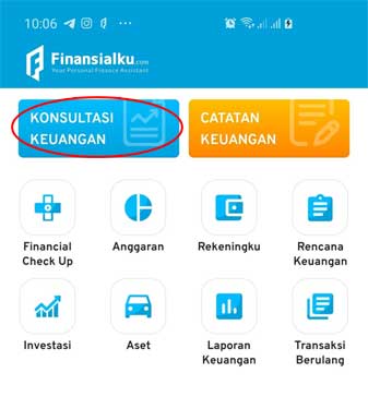 Fitur Konsultasi Keuangan dengan Perencana Keuangan di Aplikasi Finansialku