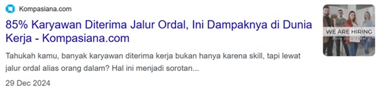 Karyawan diterima Jalur Ordal Berita Karyawan diterima Jalur Ordal Berita