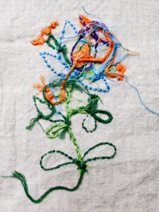 Rajutan Belakang, Situasi yang Ruwet atau Berantakan