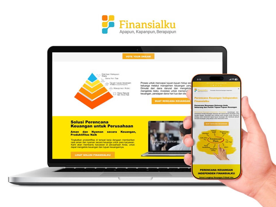 Finansialku Website Versi 1