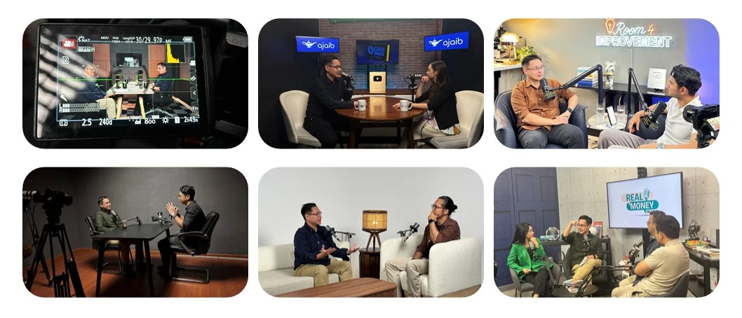 Melvin Mumpuni Narasumber Podcast dan Content Creator