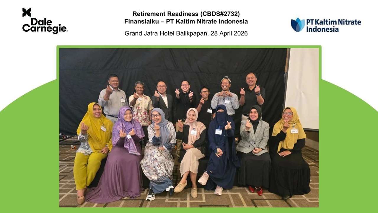 Training Masa Persiapan Pensiun PT Kaltim Nitrate Indonesia