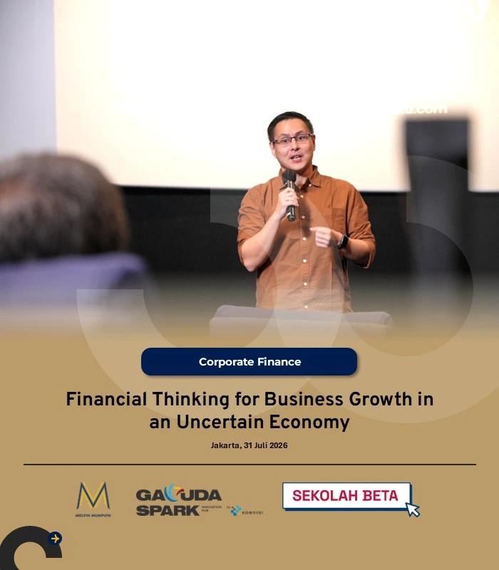 Community Event Seminar Garuda Spark dan Sekolah Beta Corporate Finance