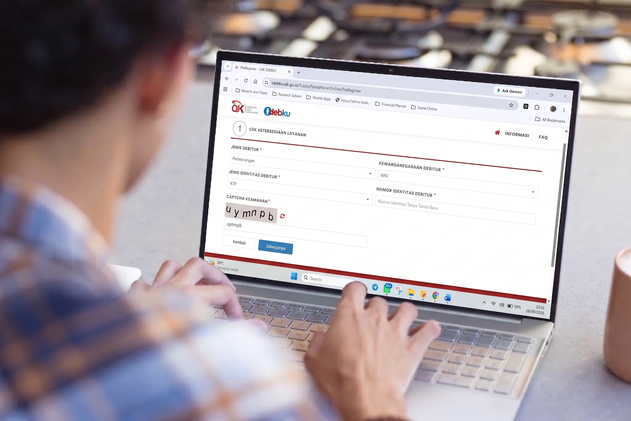 Cara Cek SLIK OJK Online Melvin Mumpuni Cara Cek SLIK OJK Online