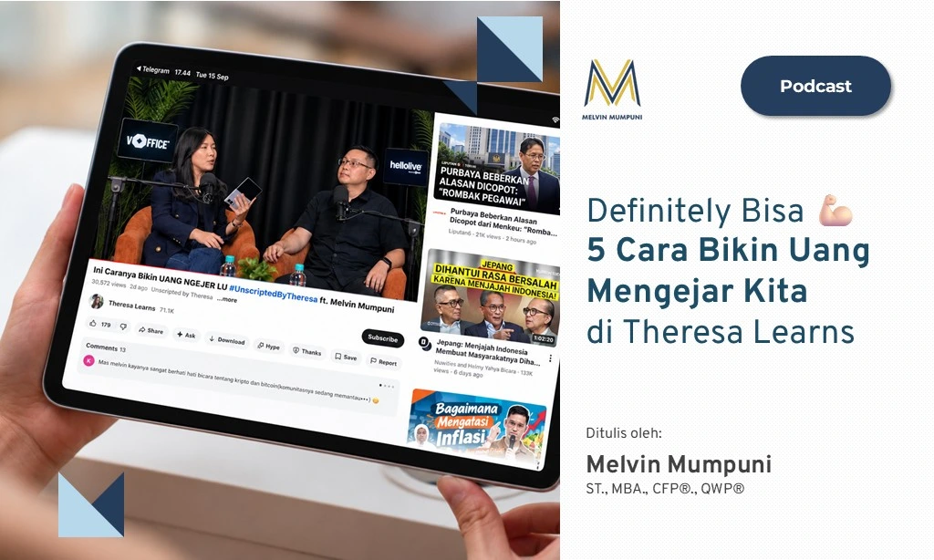 Definitely Bisa 💪🏻1 Cara Bikin Uang Mengejar Kita