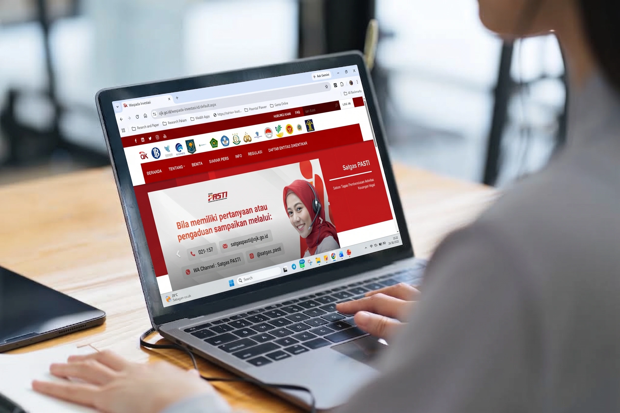 Website Resmi Satgas PASTI OJK Panduan Resmi Lapor Pinjol Ilegal ke OJK Website Resmi Satgas PASTI OJK Panduan Resmi Lapor Pinjol Ilegal ke OJK
